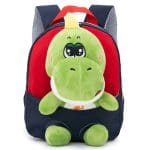 Sac à dos lilliputien pour enfant peluche dinosaure bleu marine